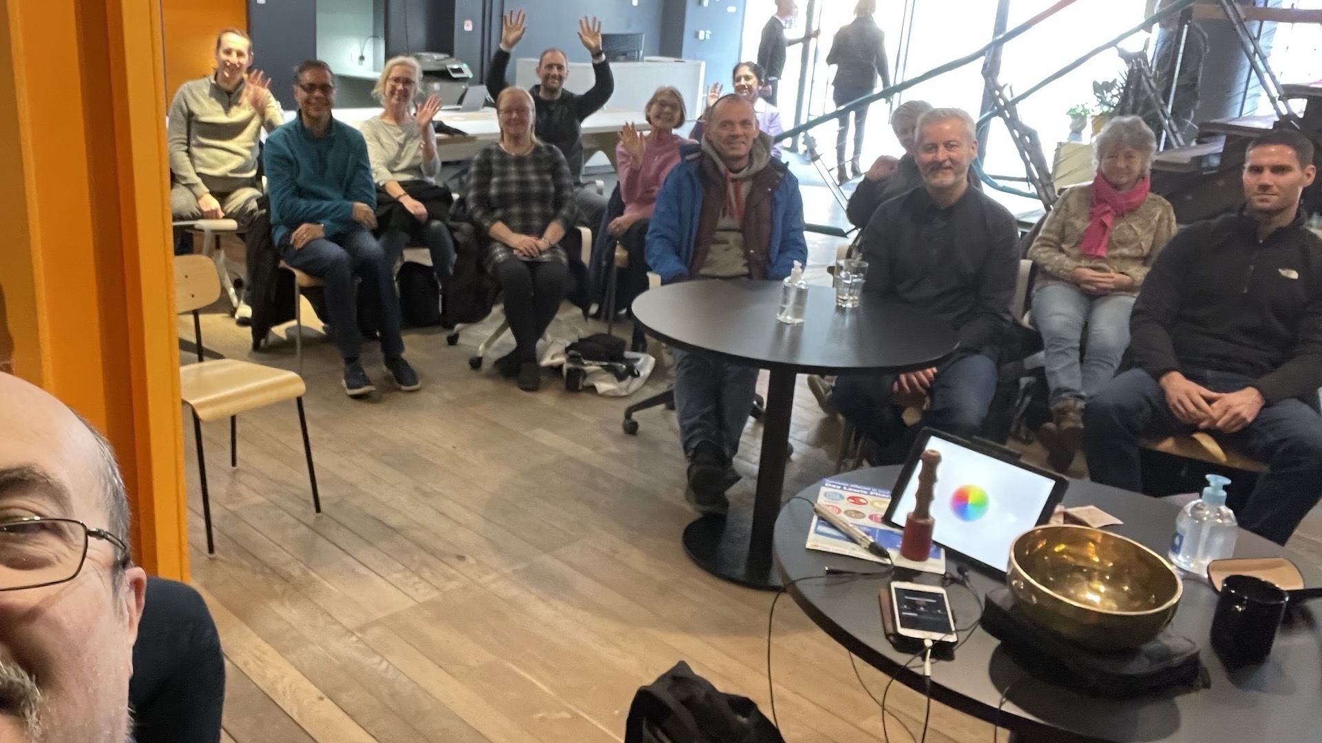 Meditation class at Contingent Works