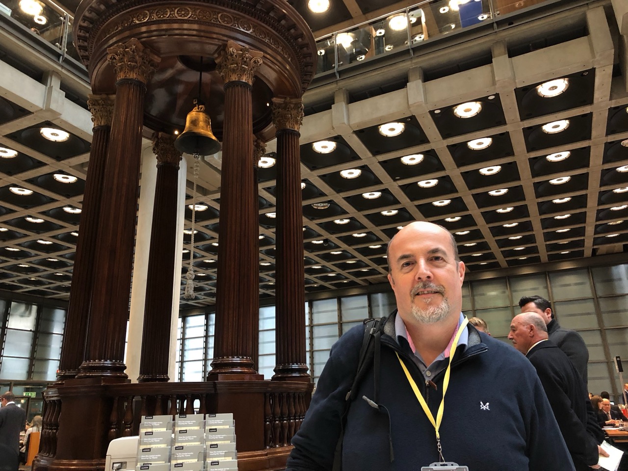 Robert teaching at Lloyds of London